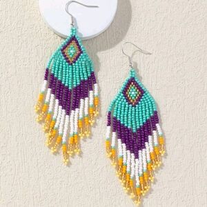 Native American Beaded Earrings